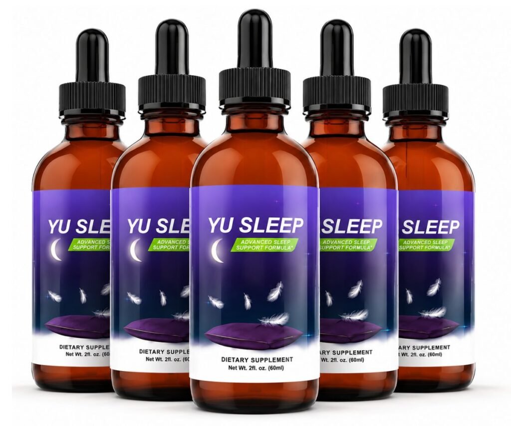 Yu Sleep Supplement Bottles