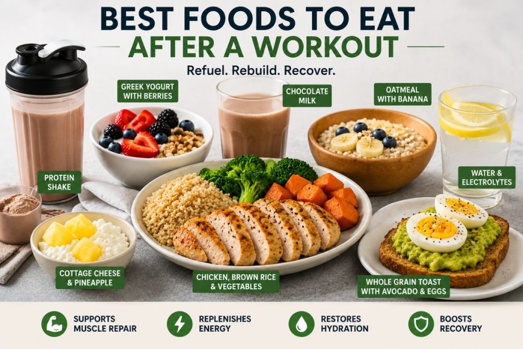 Best Foods to Eat After a Workout
