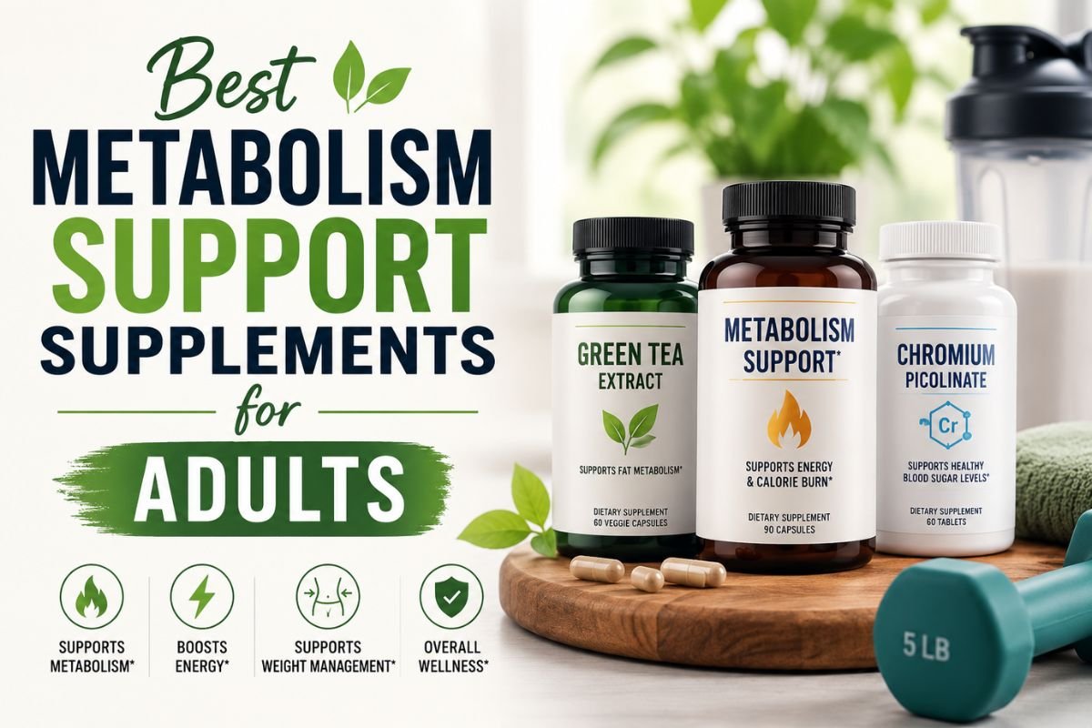 Best Metabolism Support Supplements for Adults
