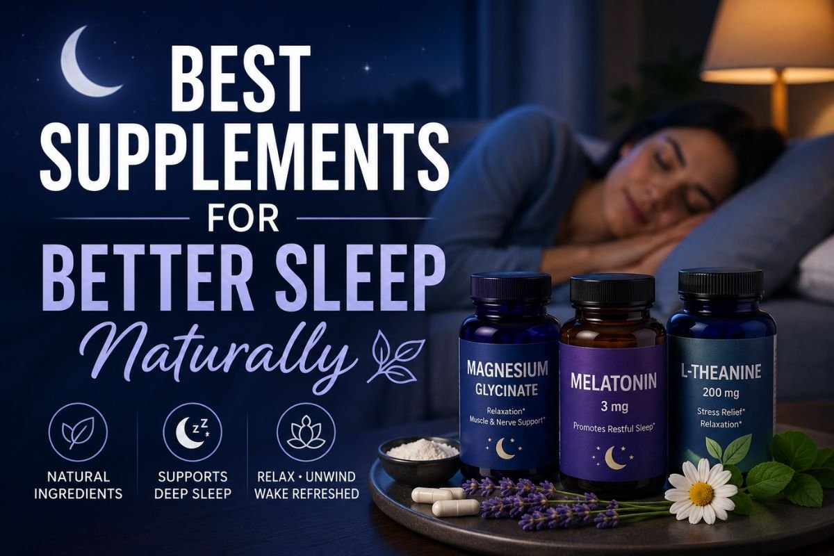 Best Supplements for Better Sleep Naturally