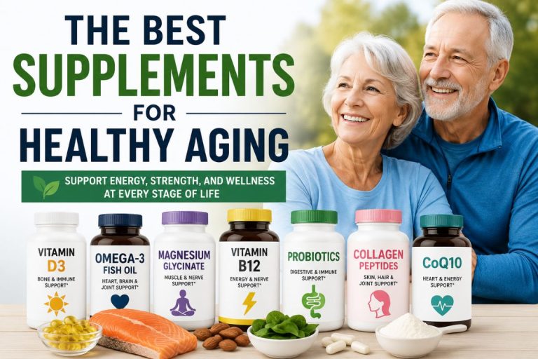 Best Supplements for Healthy Aging