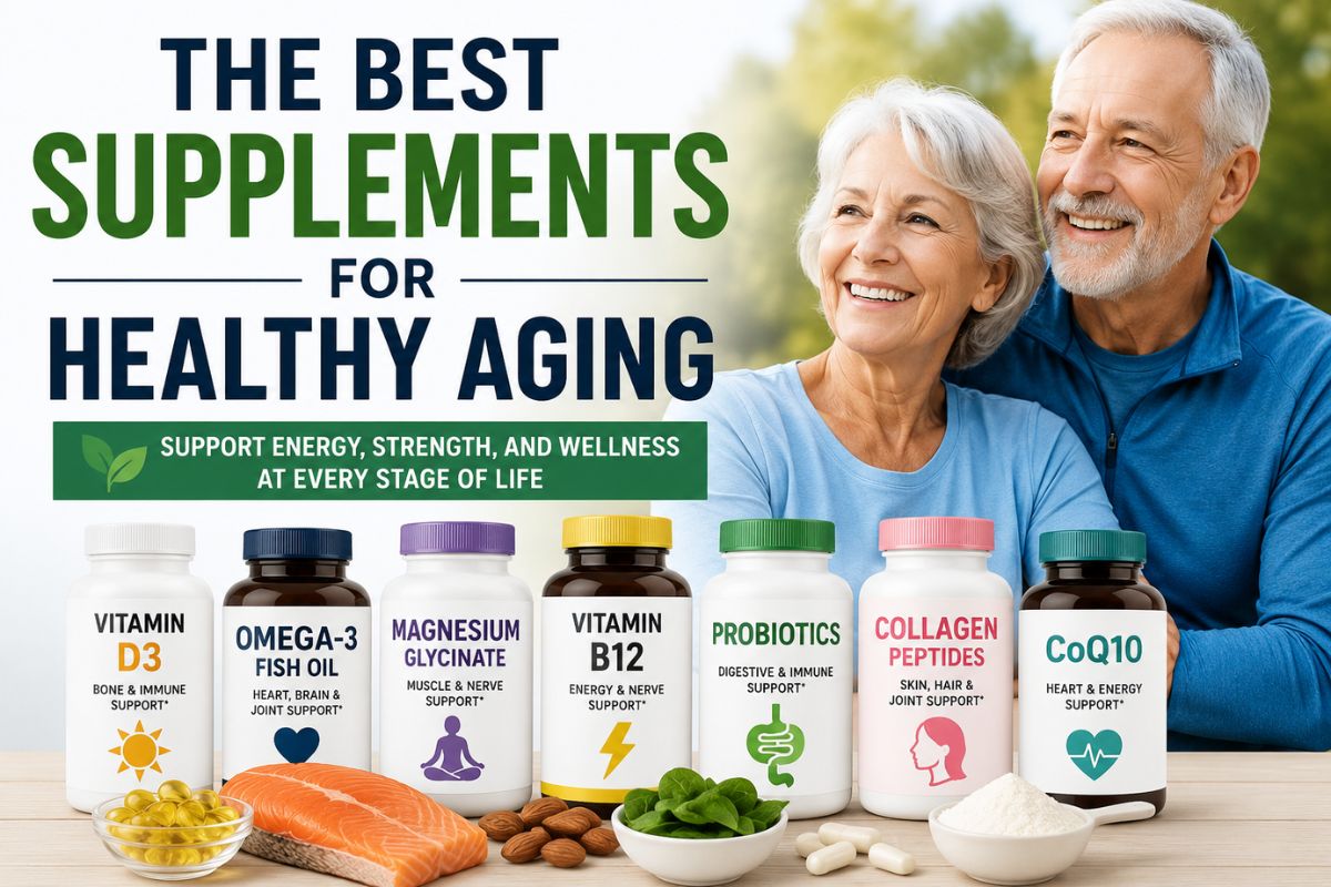 Best Supplements for Healthy Aging
