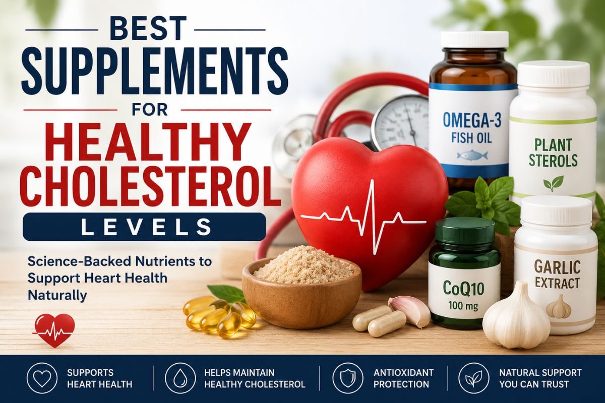 Best Supplements for Healthy Cholesterol Levels