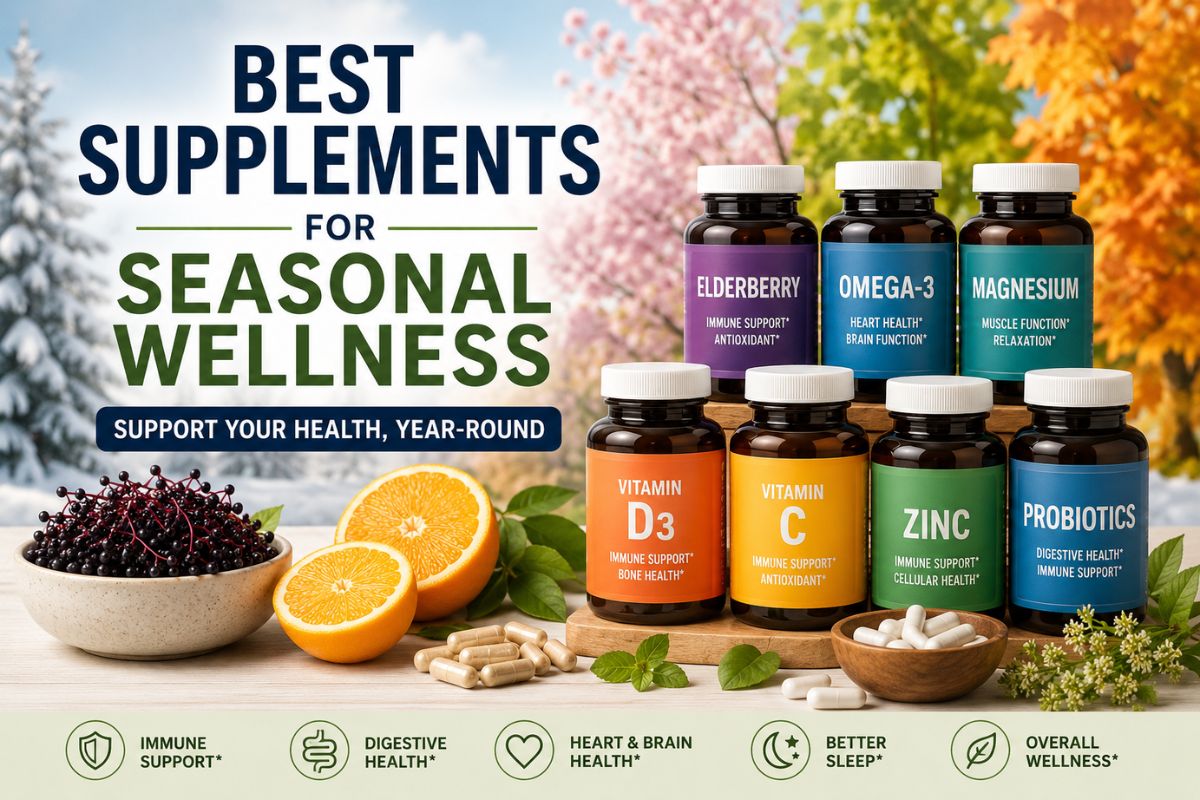 Best Supplements for Seasonal Wellness