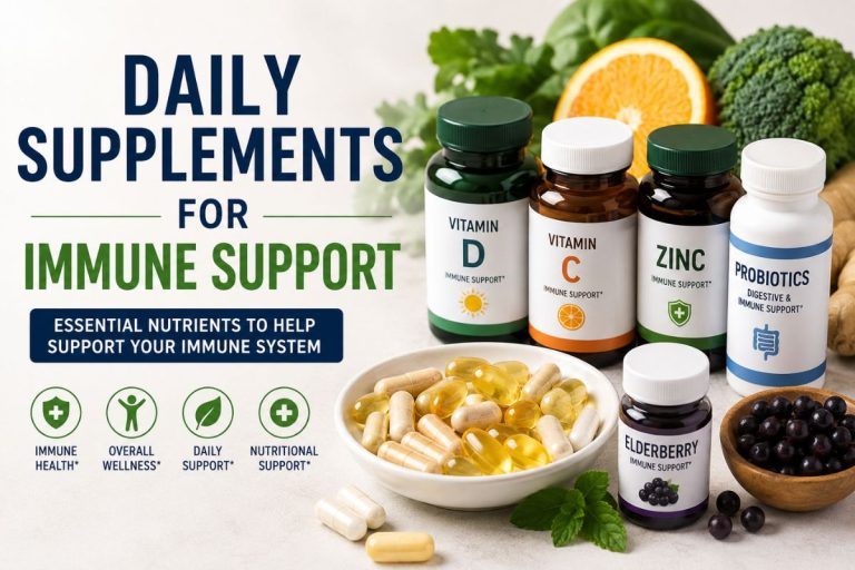 Daily Supplements for Immune Support