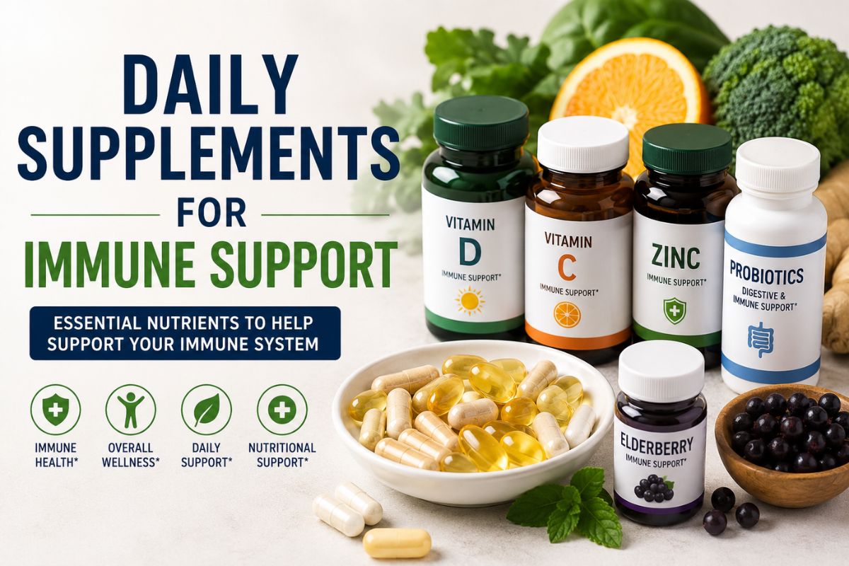 Daily Supplements for Immune Support