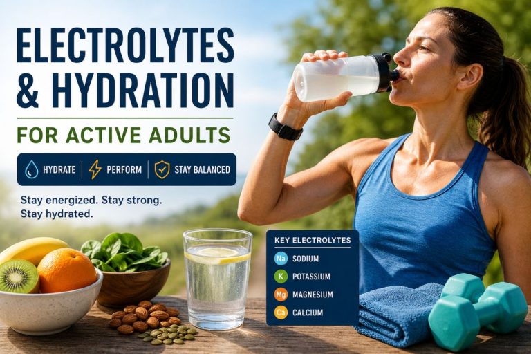Electrolytes and Hydration for Active Adults