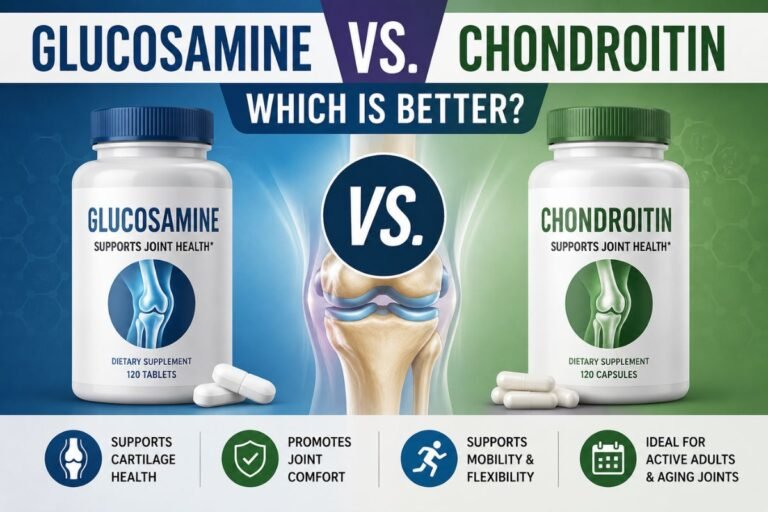 Glucosamine vs. Chondroitin