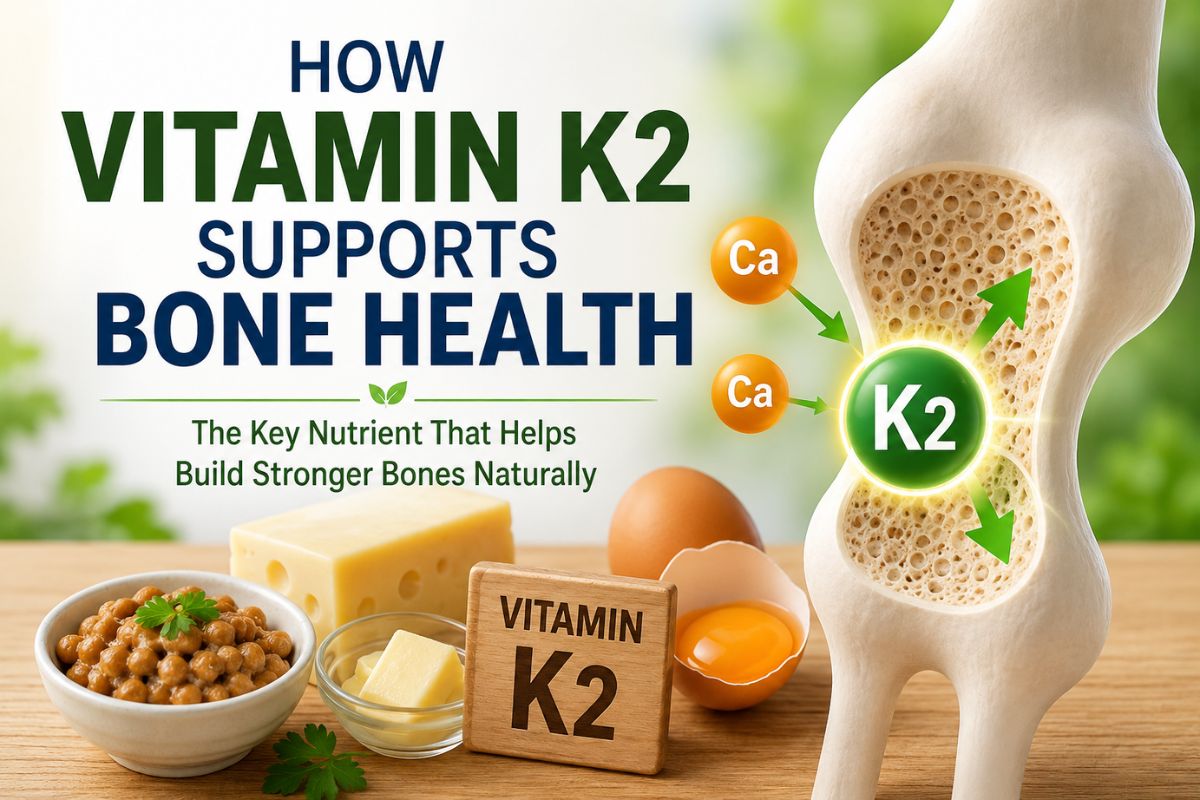 How Vitamin K2 Supports Bone Health