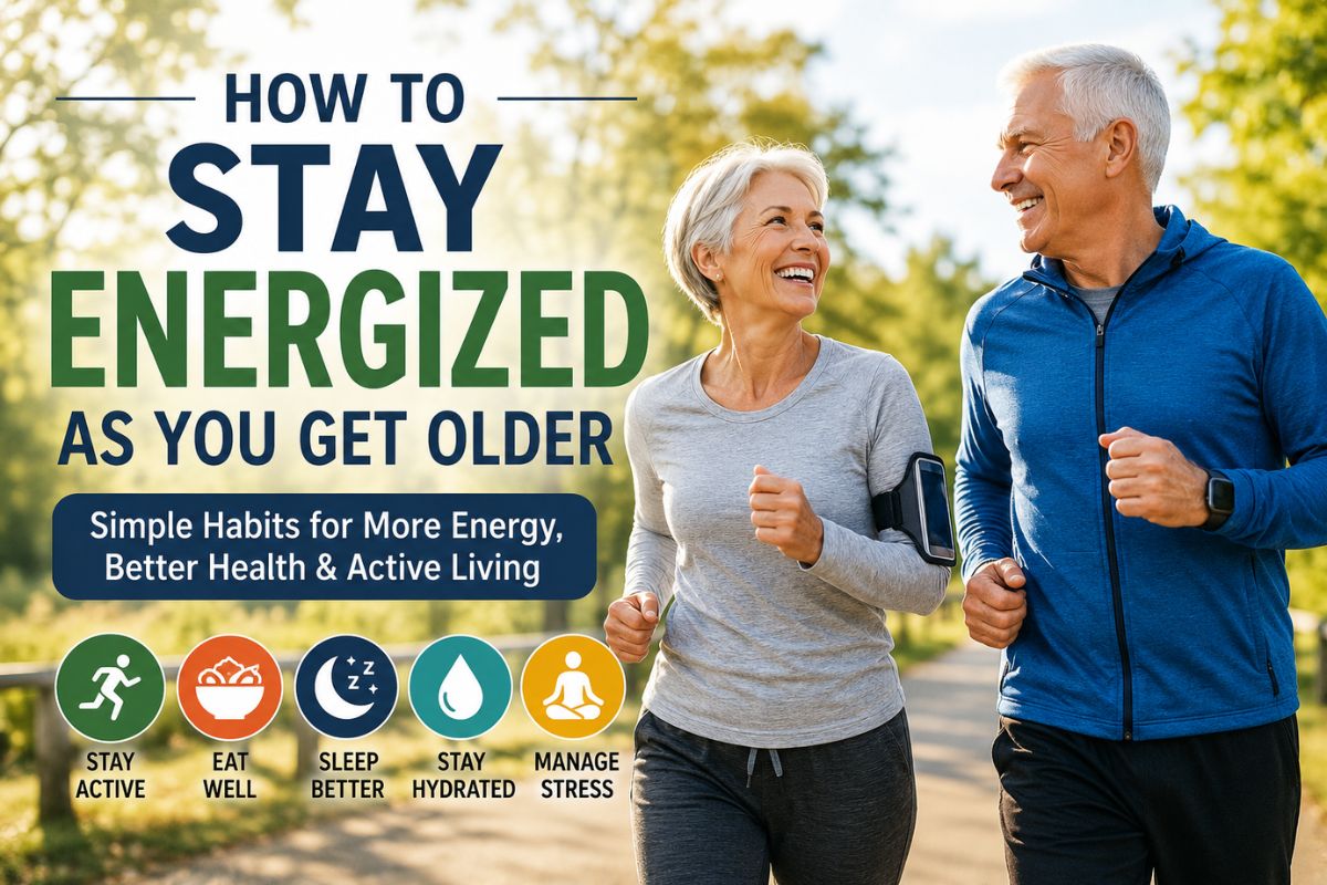 How to Stay Energized as You Get Older