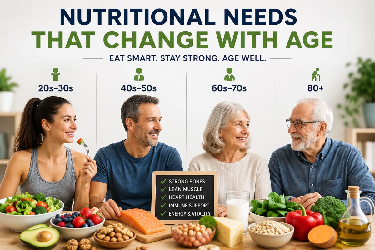 Nutritional Needs That Change With Age