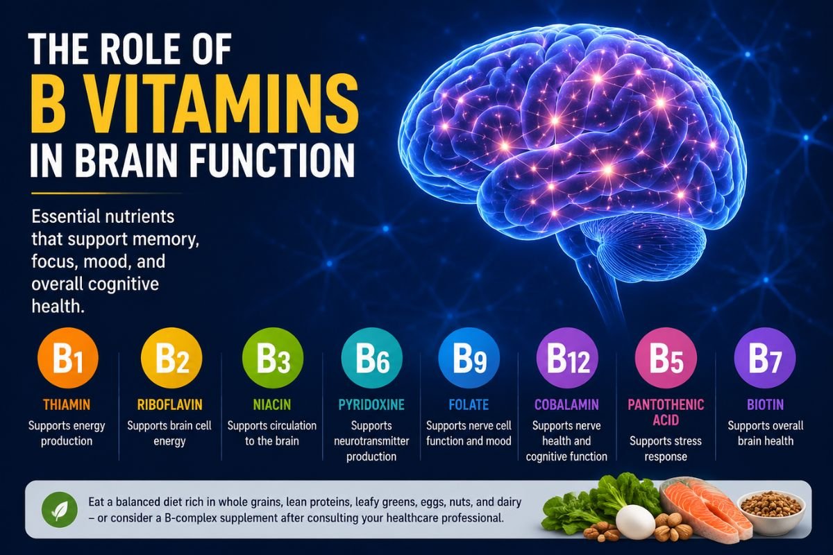 Role of B Vitamins in Brain Function