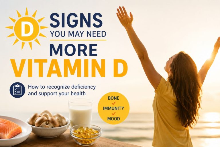 Signs You May Need More Vitamin D