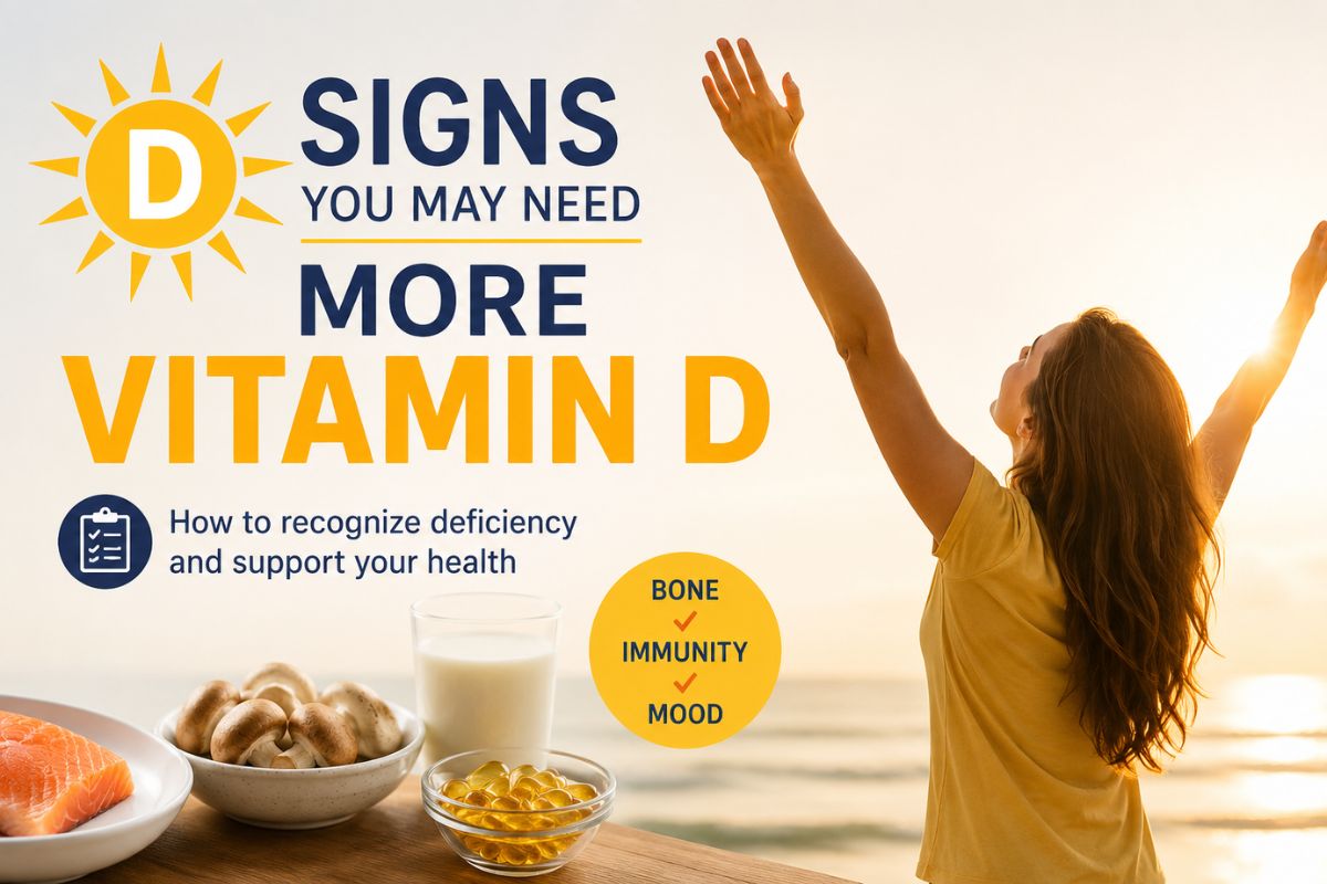 Signs You May Need More Vitamin D