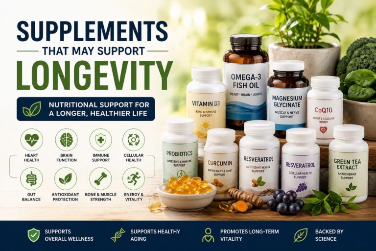 Supplements That May Support Longevity