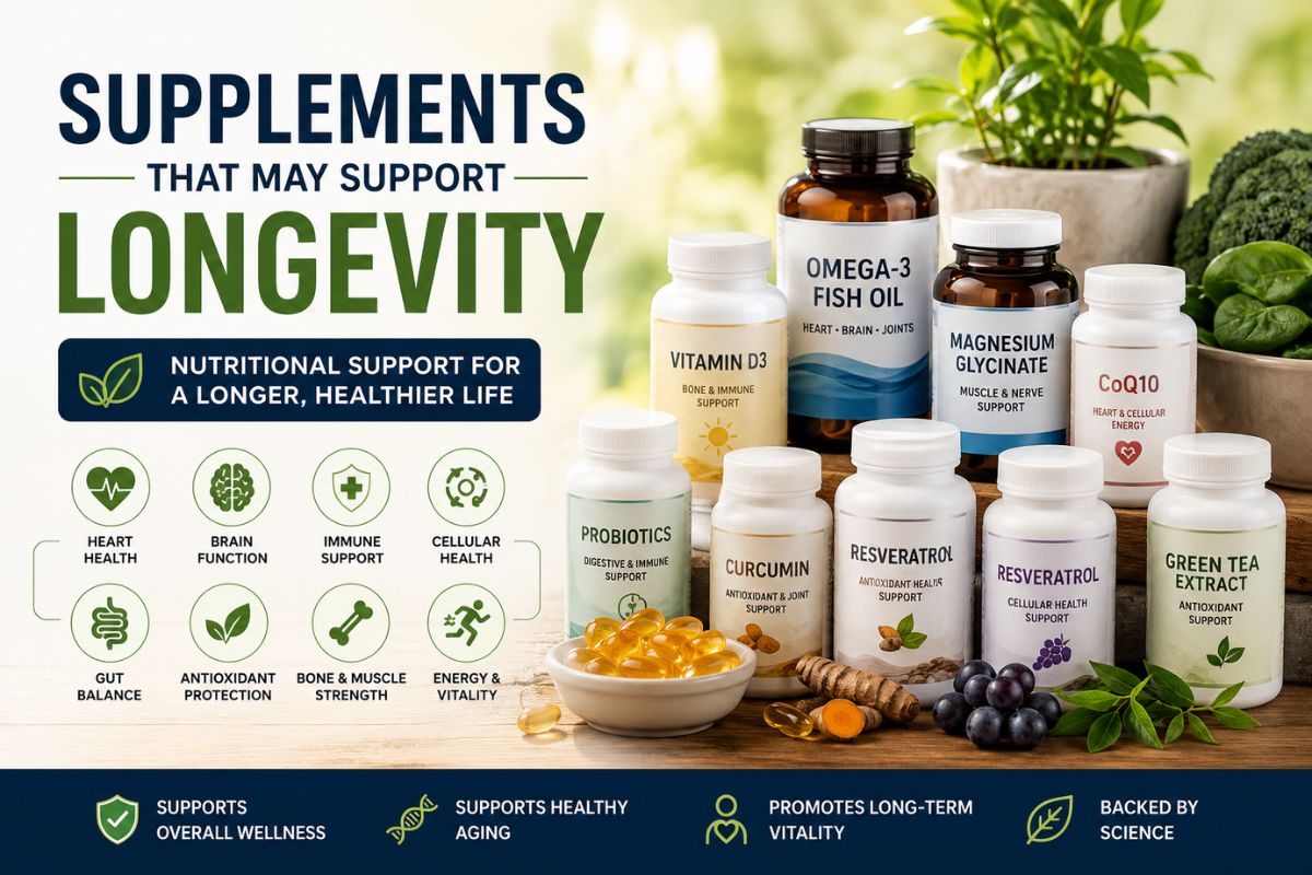 Supplements That May Support Longevity