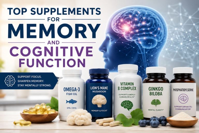 Supplements for Memory and Cognitive Function