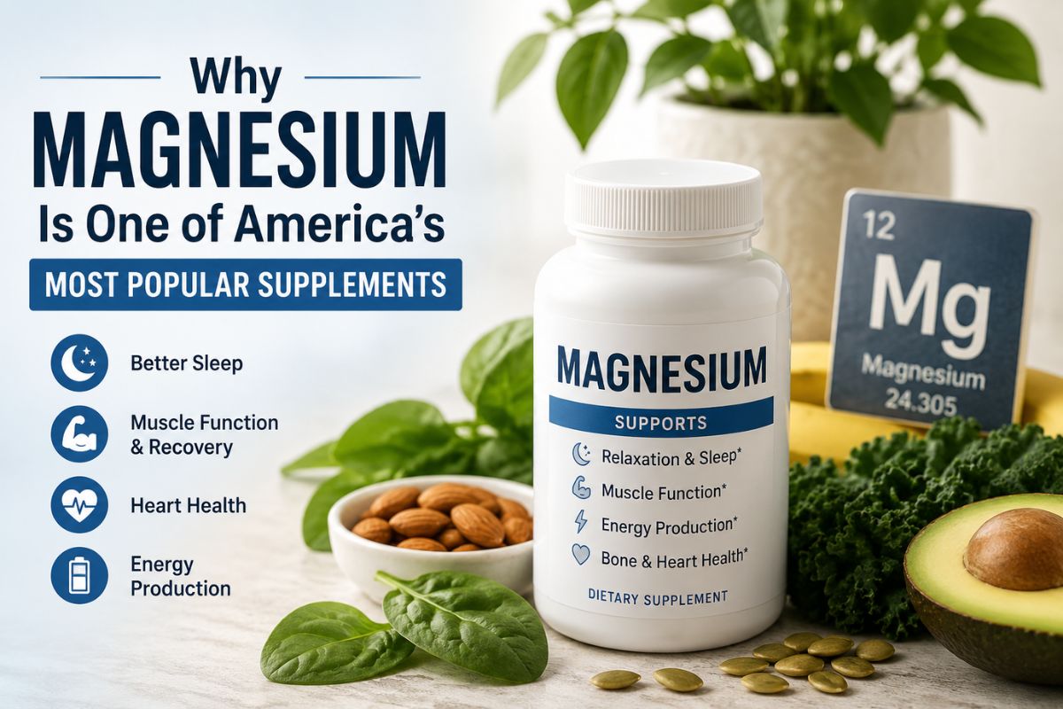Why Magnesium Is One of America’s Most Popular Supplements